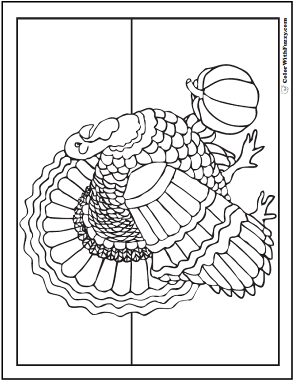 thanksgiving abstract coloring pages