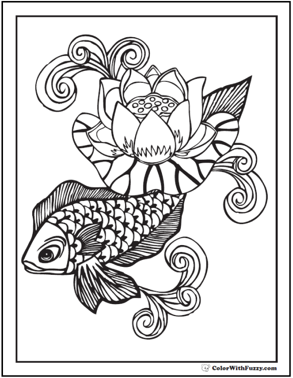 Download 12 Lily Coloring Pages Fun Interactive Notebook Pdf Printables