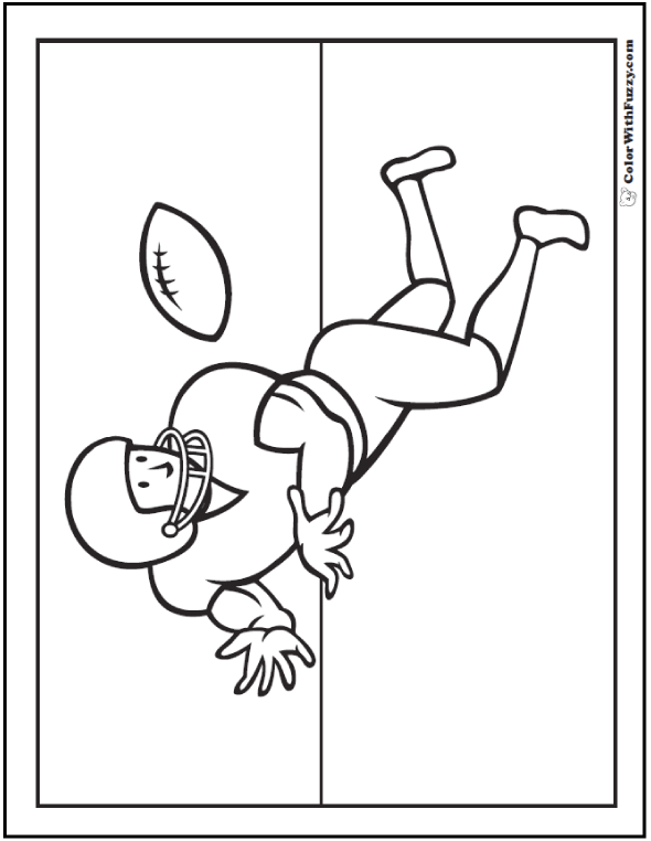 33 Football Coloring Pages Customize And Print Ad Free Pdf