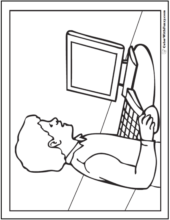 35+ Fathers Day Coloring Pages: Print And Customize For Dad